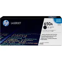 HP 650A (CE270A) Toner Zwart