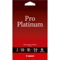 Canon PT-101 pro platinum photo paper 300 grams 10 x 15 cm (50 vel) Fotopapier
