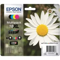 Epson Inktcartridge 18XL (C13T18164012) 4-kleuren Multipack Hoge capaciteit
