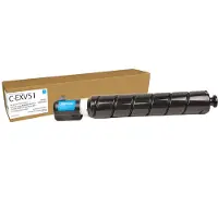 Xerox 006R04904, tonercartridge, herbruikbaar, voor Canon C-EXV51, kleur: cyaan