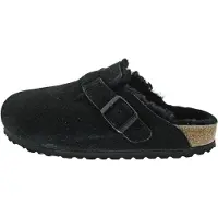 Birkenstock Huisschoen 'Boston' zwart