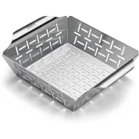Weber Style groentekorf - RVS - klein