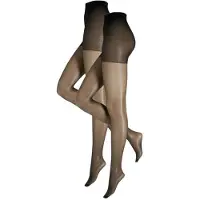 Anytime corrigerende panty 20 denier - zwart (set van 2) female | Maat: 36/38