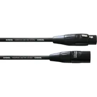 Cordial Essentials - Microfoonkabel - REAN Silver XLR Female naar Male - 2,5 m