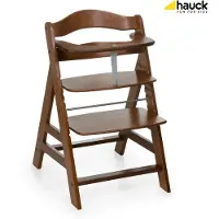 Hauck Kinderstoel Alpha+ B Walnut