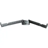 K&M 18866 Toevoeging Black Anodized