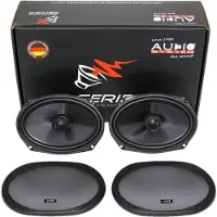 Audio System MXC609 EVO 6x9" set Coaxial Luidsprekers 2x 170/110 Watt / Auto Speakers Ovaal / Hoedenplank