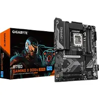 Gigabyte B760 GAMING X D4 GEN5 Moederbord Socket Intel FC LGA 1700 Vormfactor ATX Moederbord chipset Intel B760