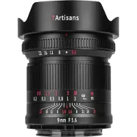 7artisans 9mm f/5.6 Sony E-Mount Upgraded Black