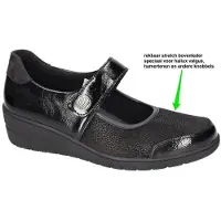 Solidus 25503 Helia 503 Bandschoenen | Maat 6 Dames Zwart