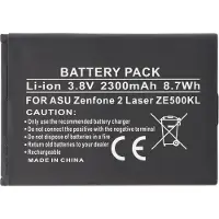 AccuCell Accu geschikt voor Asus Zenfone 2 Laser ZE500KL, Li-ion, 3.8V, 2300mAh, 8.7Wh