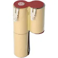 AccuCell Batterij geschikt voor de Gardena ACCU3 accu-grasmaaier Accu 3 met 2500mAh, met aansluitingen van 4,8 mm en 6,3 mm
