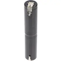 AccuCell Notverlichting batterij NiMH, 2,4V, 4,2Ah, type L1x2 4/5 Sub-C, met Faston-aansluiting +4,8mm / -2,8mm, vervangt Zumtobel 04923309