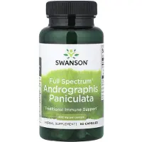 Swanson Health , Full Spectrum Andrographis Paniculata, 400 mg, 60 capsules