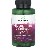 Swanson Health Glucosamine & Collageen Type II 90 Capsules