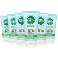 Happy Earth 6x 100% Natuurlijke Hydraterende Dagcrème 50 ml