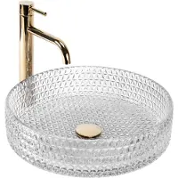 REA Opzetwastafel Cristal Transparent 39