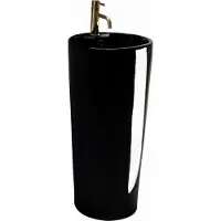 REA Vrijstaande Wastafel Blanka Black