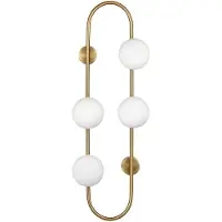 Toolight Wandlamp APP1144-4W Goud
