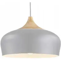 Toolight Enkele Hanglamp Bari Grey