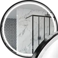 Tutumi Led Spiegel 50cm Mmj Black