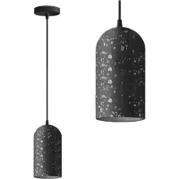Toolight Hanglamp Beton APP997-1CP B Zwart