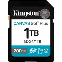 Kingston Canvas Go Plus SDXC Gen4 1TB UHS-I U3 V30 200MB/s SDG4/1TB