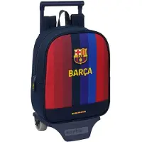 Safta Fc Barcelona 26/27 6l Wheeled Backpack Blauw Kinderen