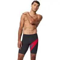 Speedo Heren Zwemjammer Hyperboom Zwart/Rood