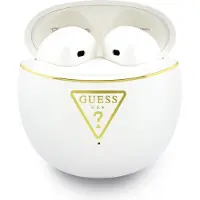 GUESS Tws Gold Line Triangle Hoofdtelefoons Voor Iphone 17 Pro Max Met Geavanceerde Functies