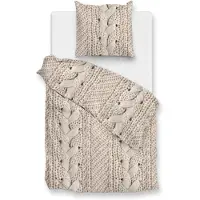 Heckett & Lane Zo Home Dekbedovertrek Flanel Mira - natural 140x200/220cm