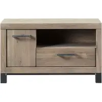 Pronto Wonen TV-meubel HEVANO - Eiken hout - Bruin - 102 cm breed -
