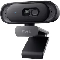Trust Tomar - QHD Webcam - Ingebouwde Microfoon - Privacy Sluiter - Zwart