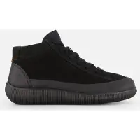 Ecco Soft Zero W Veterbooties zwart Nubuck Maat 37