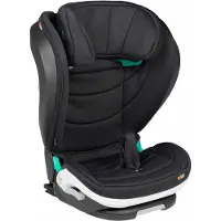 BeSafe iZi Flex Fix 2 i-Size - Stoelverhoger - Stoelverhoger auto - Kinderzitje auto - Zitverhoger - 100-150cm - Black Soft Breeze