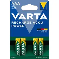 Varta Recharge Accu Power Oplaadbare Batterijen AAA 800mAh 4 stuks