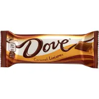 Dove Caramel reep single (24 stuks)