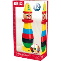 BRIO Stacking Clown (30120) Toy Veelkleurig Kinderen