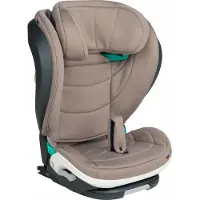 BeSafe iZi Flex Fix 2 i-Size - Stoelverhoger - Stoelverhoger auto - Kinderzitje auto - Zitverhoger - 100-150cm - Dark Sand SoftBreeze