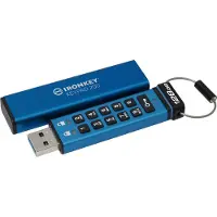 Kingston USB-stick - - IKKP200-128GB - 128 Go - USB 3.2 Gen 1 - Kleur Blauw