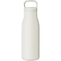 KOZIE Thermosfles 360 ml – RVS – Dubbelwandig Geïsoleerd – Crème Beige – Lekvrije Drinkfles