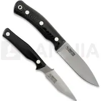 Casström Swedish Hunters Combo dubbel mes, Black Micarta