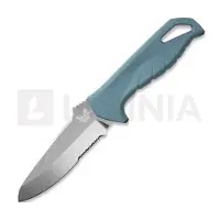 Benchmade Undercurrent 18040S CPM MagnaCut, Depth Blue Santoprene vaststaand mes