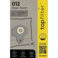 Top Filter Set van 2 Bluesky en Gisowatt TopFilter Premium stofzuigerzakken