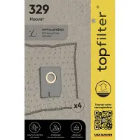 Top Filter Set van 4 stofzuigerzakken voor Hoover Freespace EVO TopFilter Premium