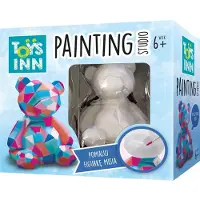 Stnux Schilderstudio, gipsen teddybeer, figuur 8813
