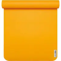 Yogistar Sun 6 mm yogamat (Maat One Size, geel)