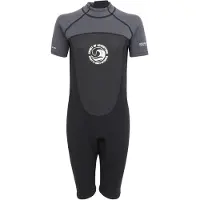 Regatta Rwm022 2 Mm Dames Shorty Met Korte Mouwen En Rits Op De Rug