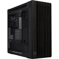 Asus ProArt PA602 Wood Edition - PC-behuizing - Midtowermodel - EATX - ATX - Micro-ATX - Mini-ITX - Tempered Glass - Zwart
