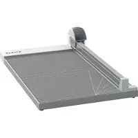 Leitz Precision Office Rolsnijmachine 9028 A3 420 mm Intrekbaar Roterend mes Recht, golvend en geperforeerde snede Grijs 15 vel